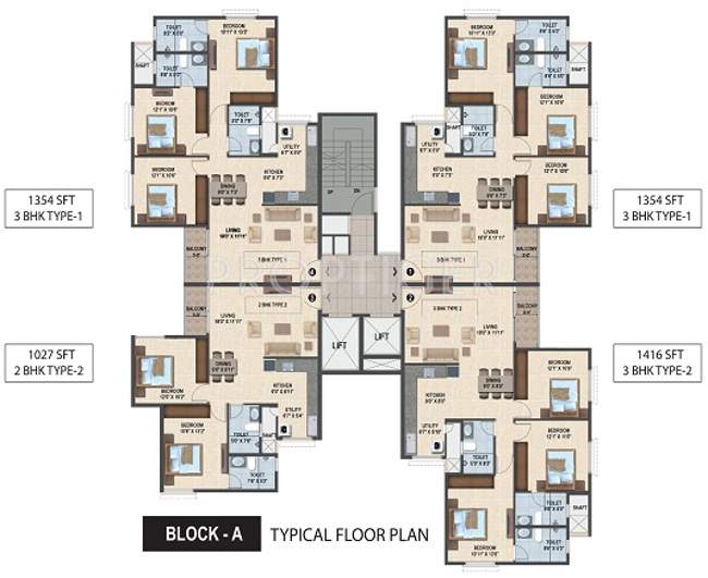 Images for Cluster Plan of Salarpuria Sattva Laurel Heights