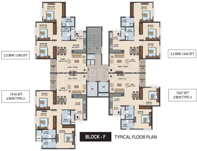 Images for Cluster Plan of Salarpuria Sattva Laurel Heights