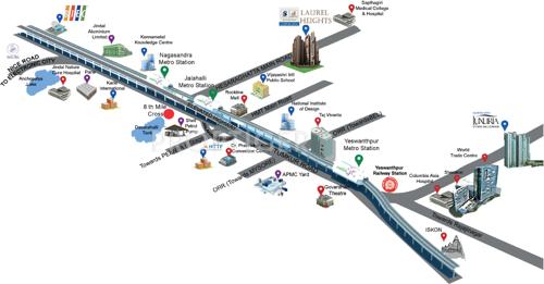Images for Location Plan of Salarpuria Sattva Laurel Heights
