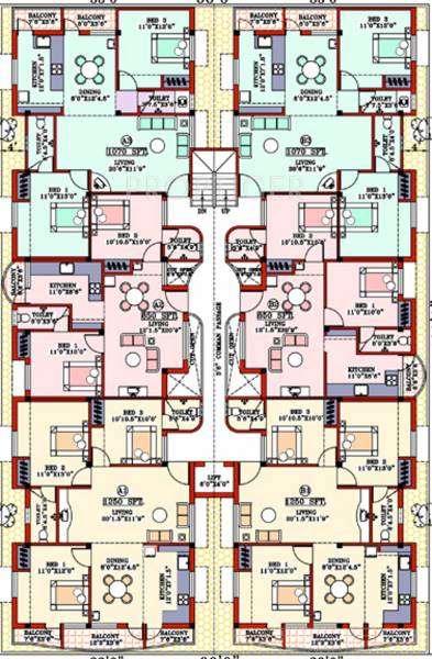 Images for Cluster Plan of Brownstone T Nagar