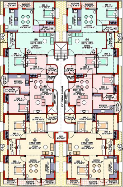 Images for Cluster Plan of Brownstone T Nagar
