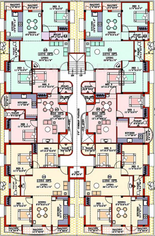 Images for Cluster Plan of Brownstone T Nagar