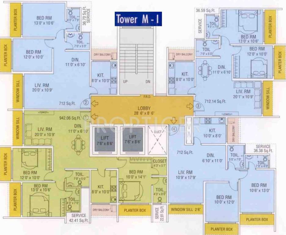 Images for Cluster Plan of Maredian Heights