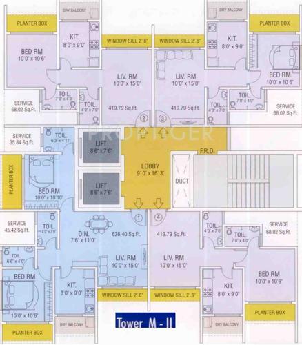 Images for Cluster Plan of Maredian Heights