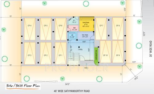 Images for Cluster Plan of Appaswamy Red Rose red-rose Images for Cluster Plan of Appaswamy Red Rose