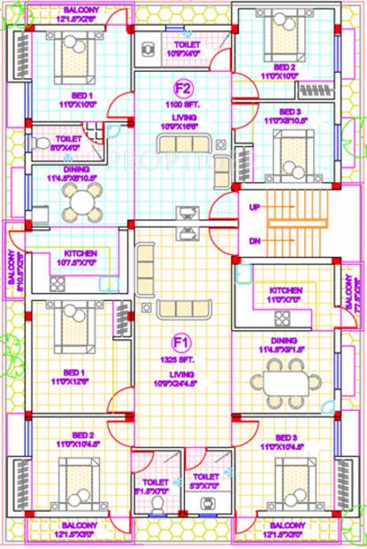 Images for Cluster Plan of Brownstone Pallikarani