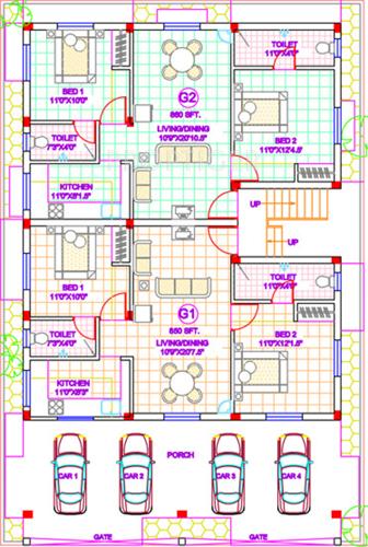 Images for Cluster Plan of Brownstone Pallikarani