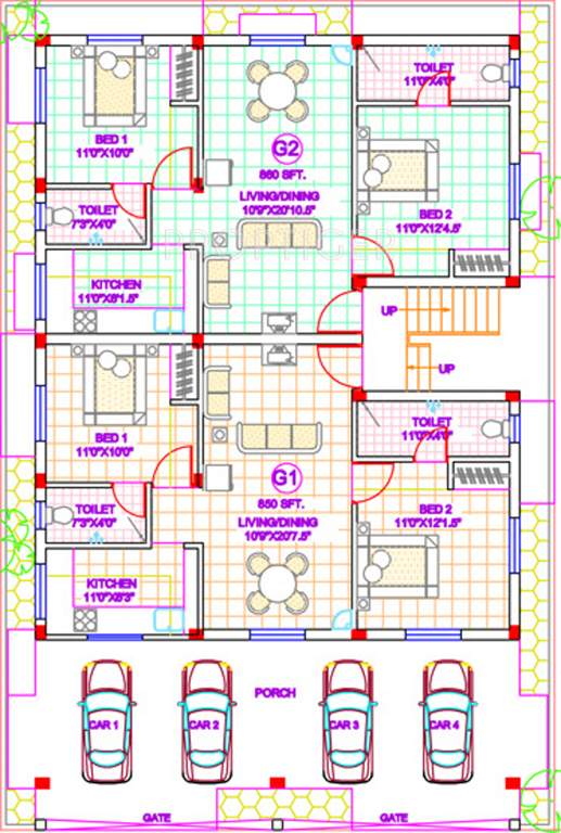 Images for Cluster Plan of Brownstone Pallikarani