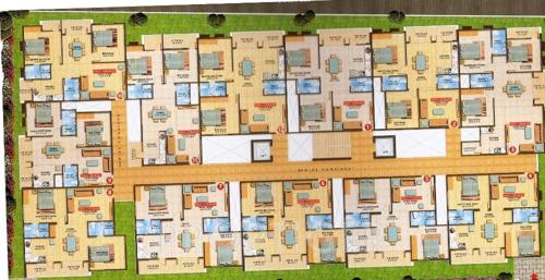 Sai Ram Residency Cluster Plan from 1st to 4th Floor sai-ram-residency Sai Ram Residency Cluster Plan from 1st to 4th Floor