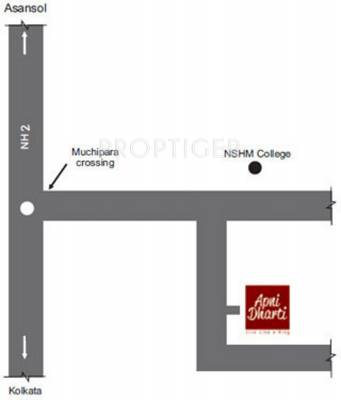 apni-dharti-developers satarupa Location Plan