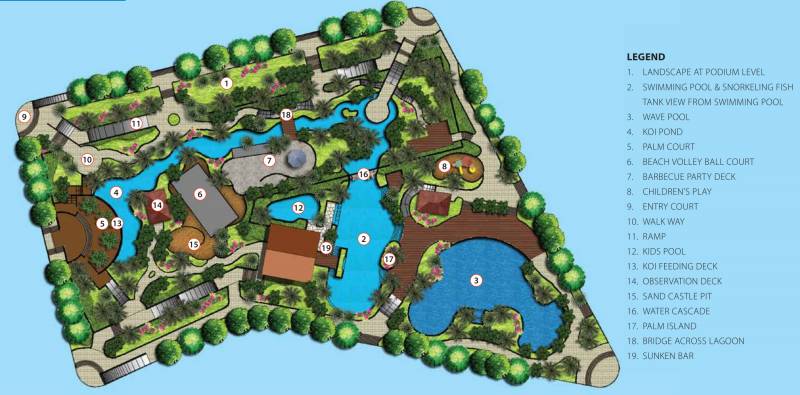 Images for Site Plan of Purva The Waves