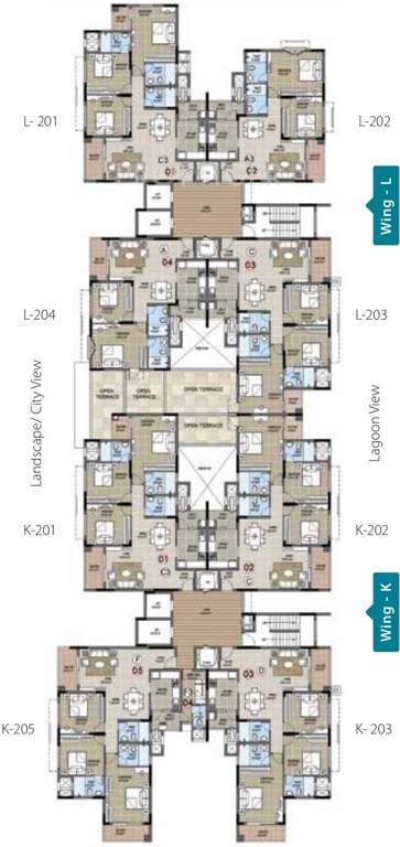 Images for Cluster Plan of Purva The Waves