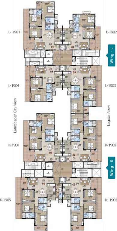 Images for Cluster Plan of Purva The Waves