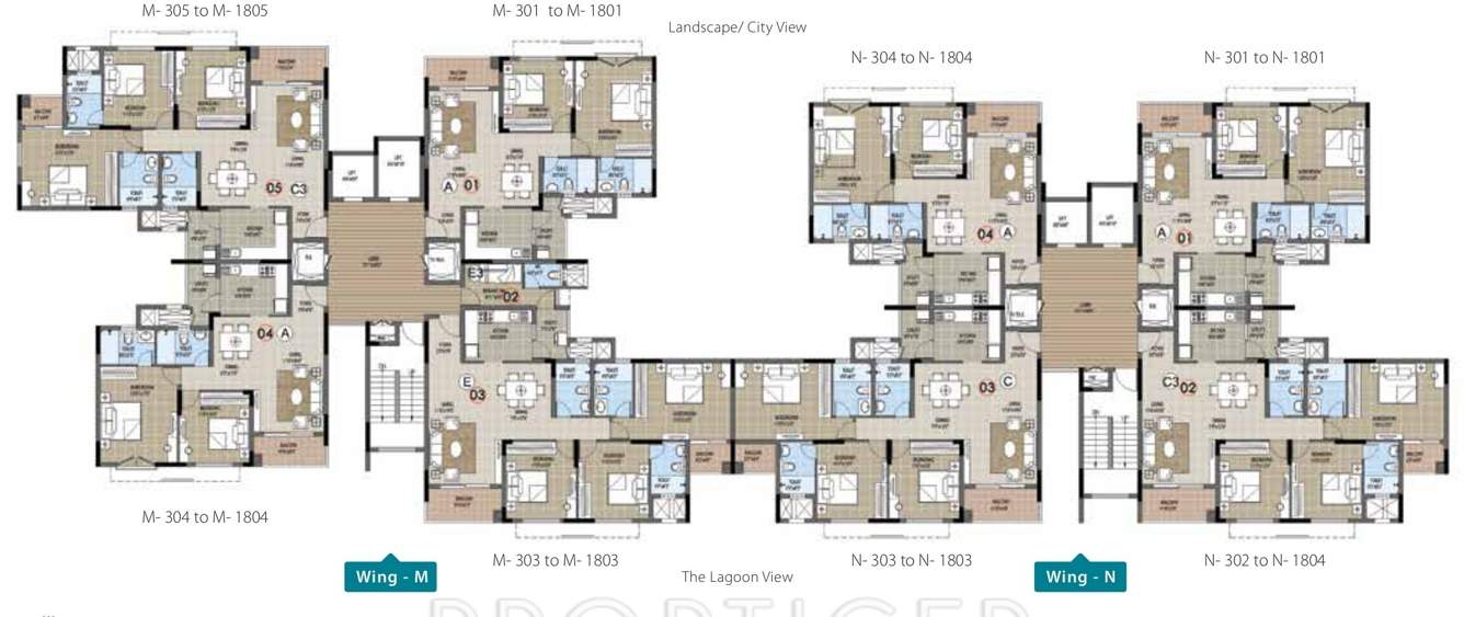 Images for Cluster Plan of Purva The Waves