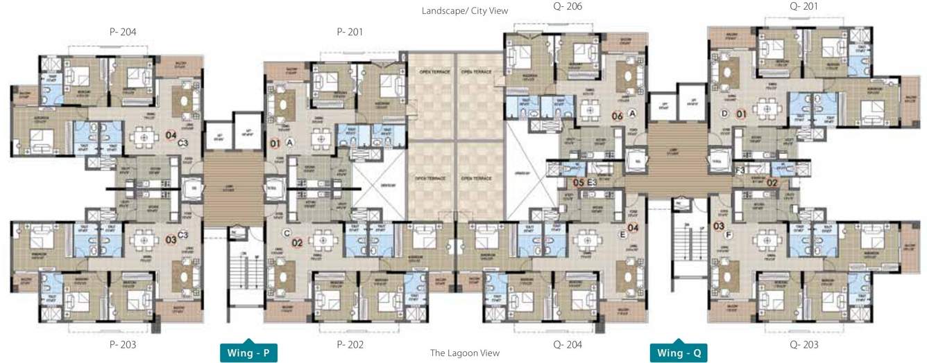 Images for Cluster Plan of Purva The Waves
