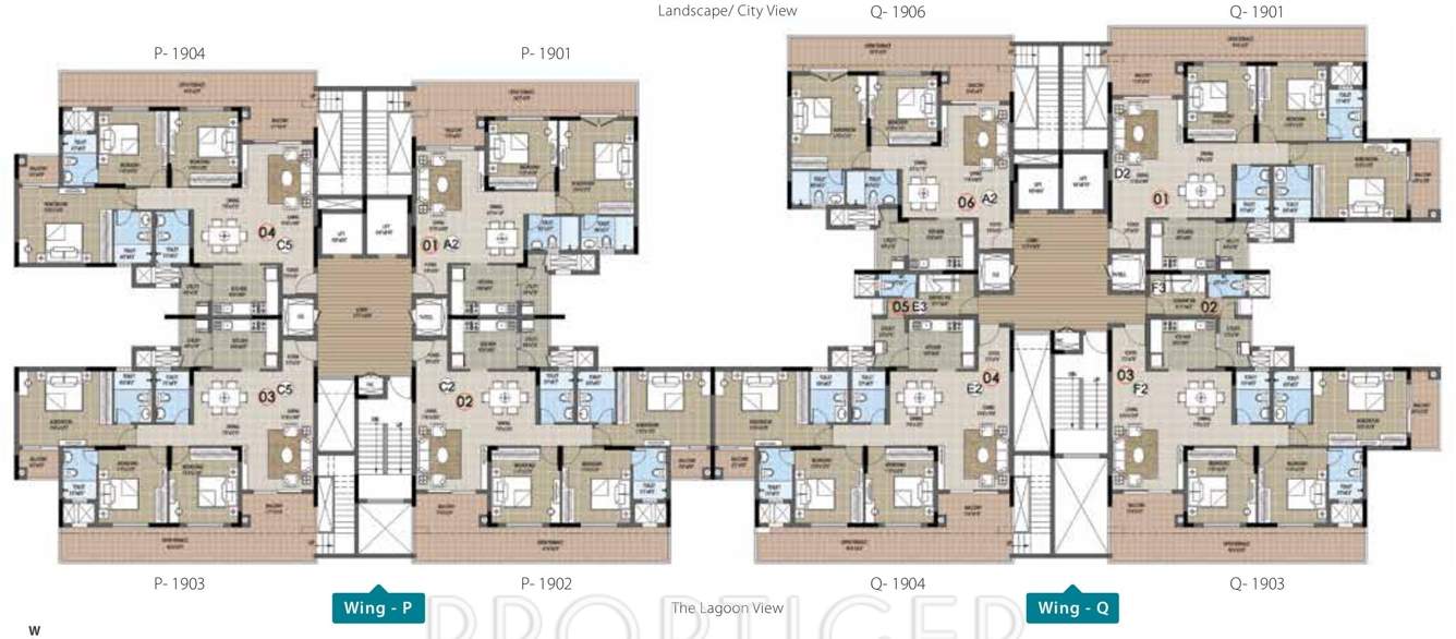 Images for Cluster Plan of Purva The Waves