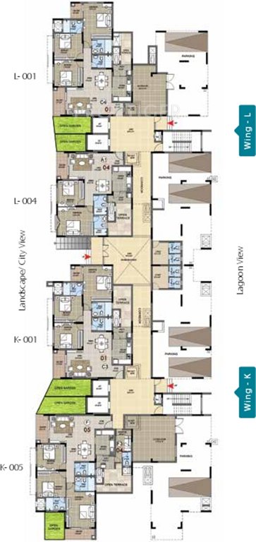 Images for Cluster Plan of Purva The Waves