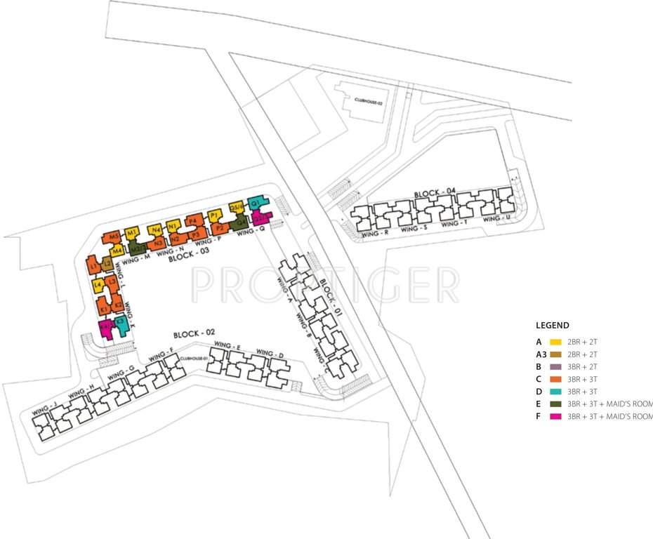 Images for Layout Plan of Purva The Waves