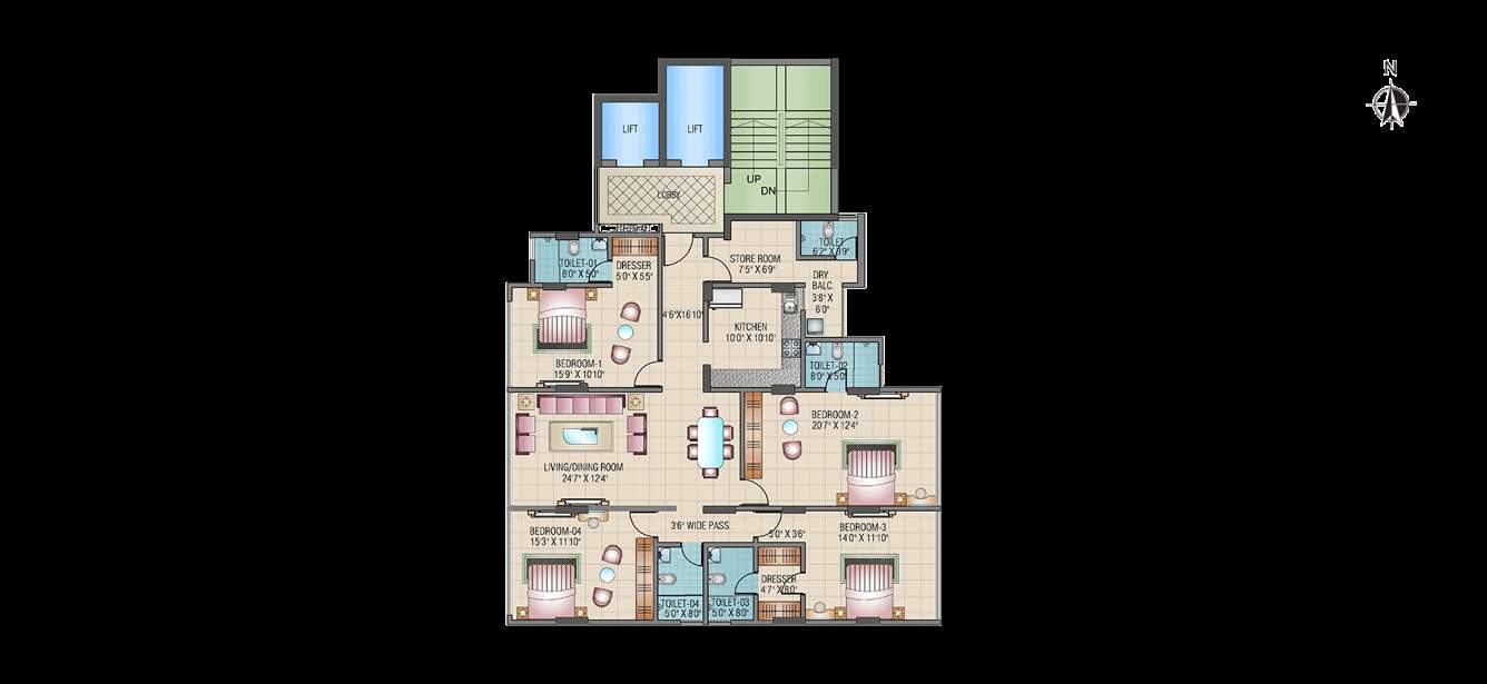 Images for Cluster Plan of Damji Shamji Mahavir Orion