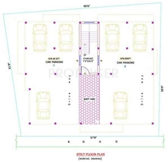 Images for Cluster Plan of Kosalram Sai Krishna Enclave