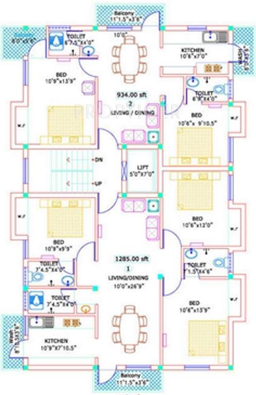 Images for Cluster Plan of Kosalram Jawahar Enclave