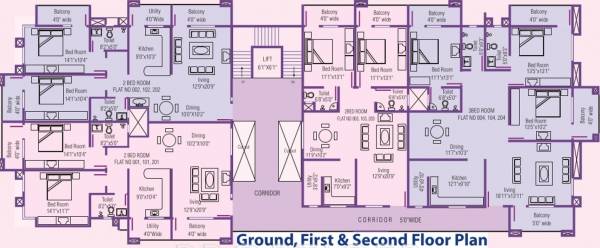 Images for Cluster Plan of Mascot Residency