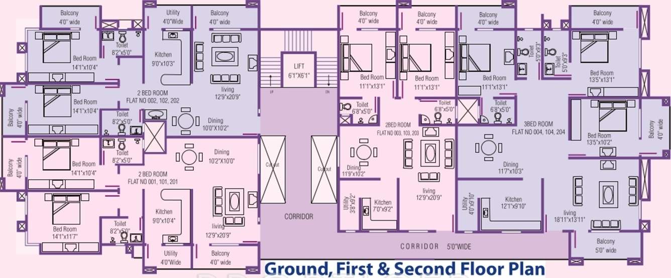 Images for Cluster Plan of Mascot Residency