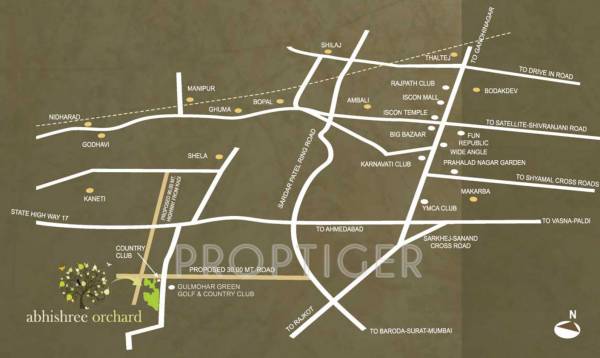 Images for Location Plan of Sarthav Abhishree Orchard Images for Location Plan of Sarthav Abhishree Orchard