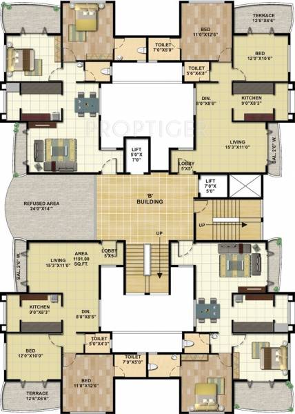 Images for Cluster Plan of Karmaa Residency