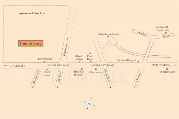 Images for Location Plan of Rohan 1 Modibaug