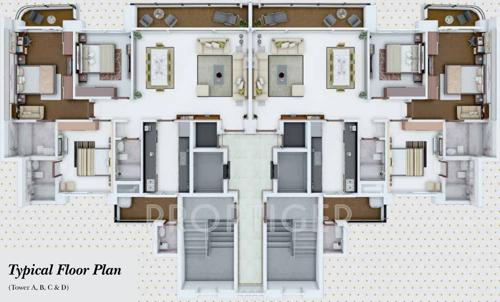 Images for Cluster Plan of Menorah Alexandria Images for Cluster Plan of Menorah Alexandria