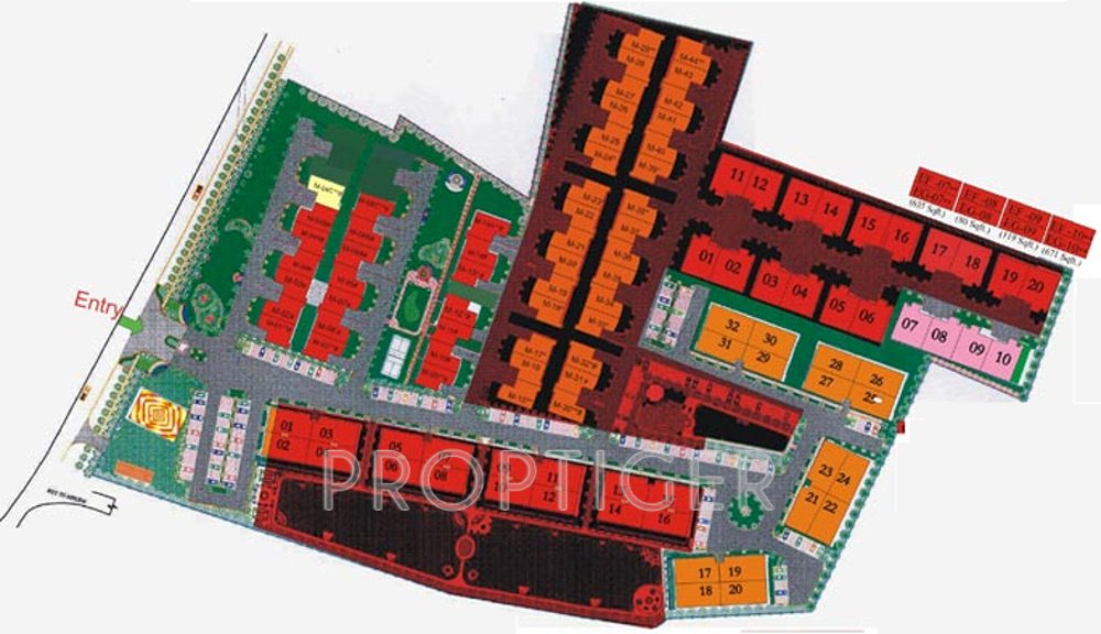 Images for Layout Plan of Ashiana Woodlands Maple Villa