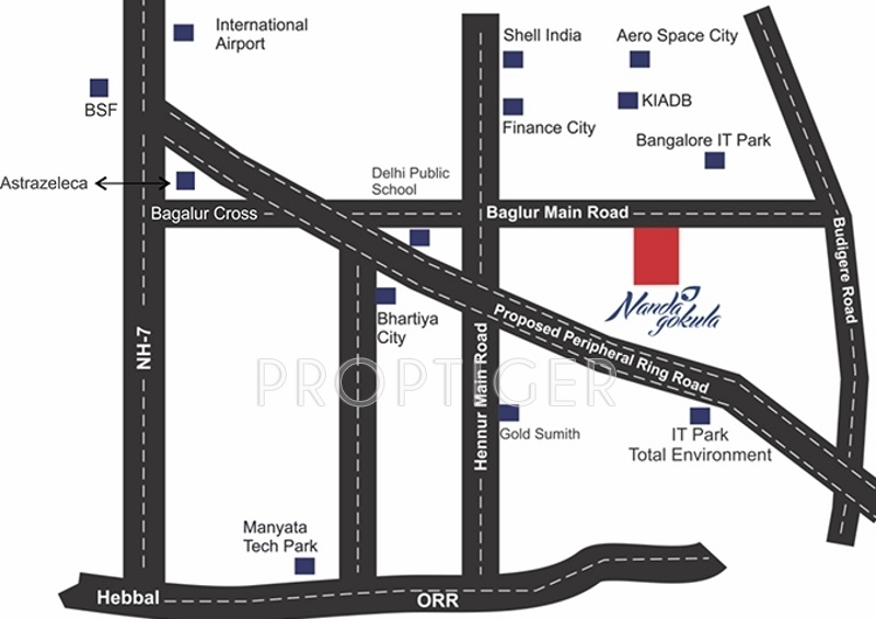 Images for Location Plan of Highlife Nanda Gokula