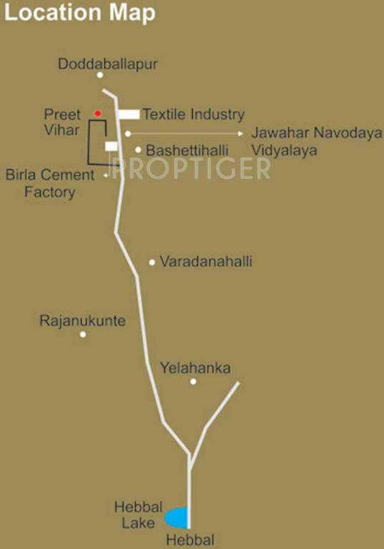 Images for Location Plan of Highlife Preet Vihar