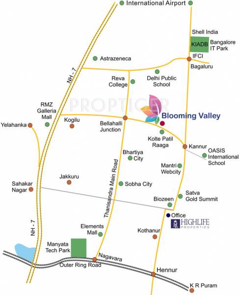 Images for Location Plan of Highlife Blooming Valley