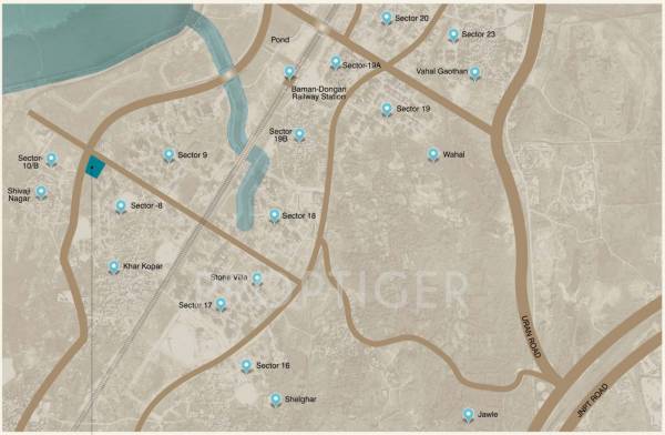 Images for Location Plan of Rehab Balaji Delta Tower 1