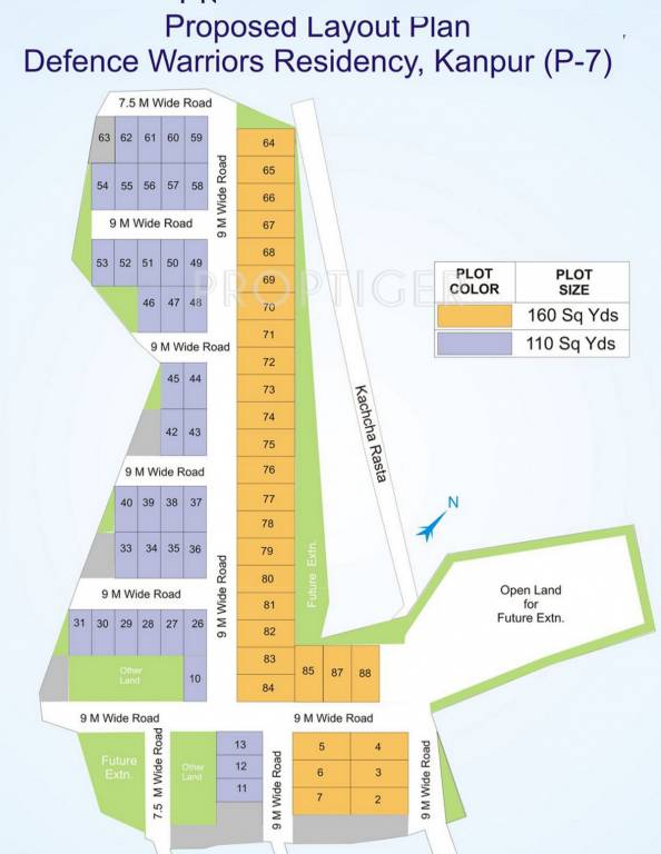swo india ltd defence warriors residency Layout Plan