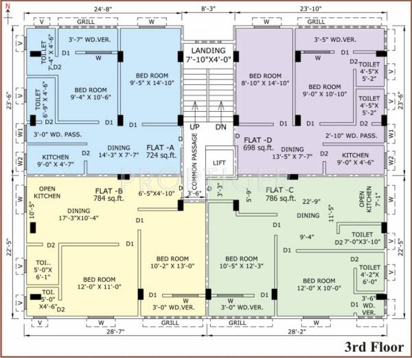 Images for Cluster Plan of Apni Green View