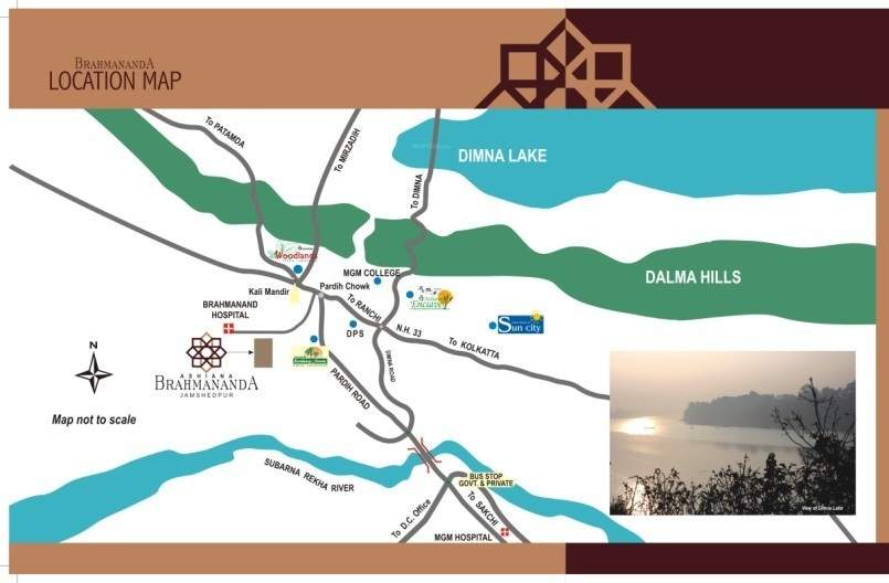  brahmananda Location Plan