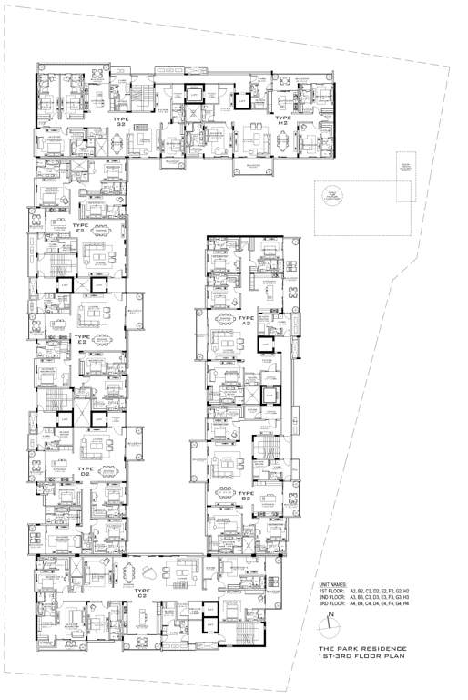 Images for Cluster Plan of Olympia Park Residence