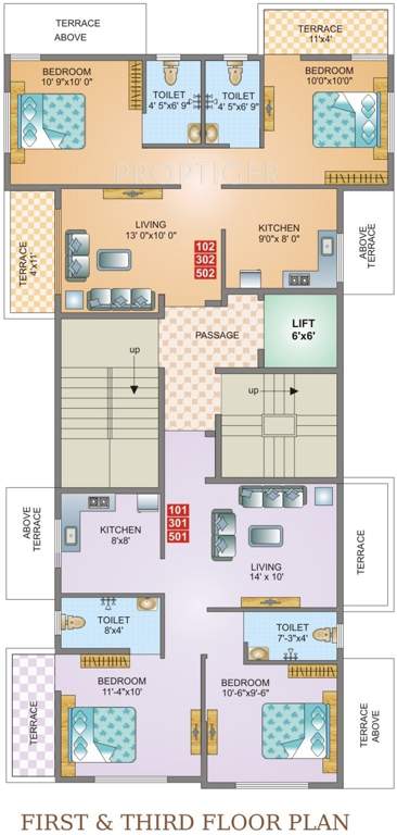 Images for Cluster Plan of A V Vitthal Nest