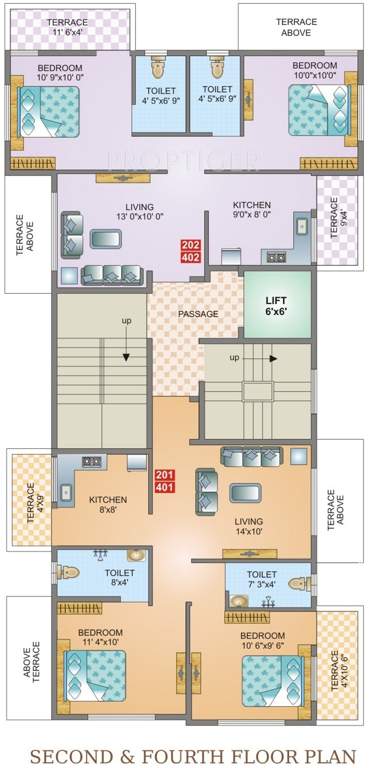 Images for Cluster Plan of A V Vitthal Nest