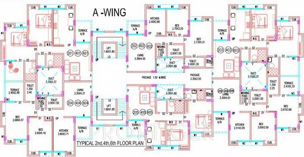 Images for Cluster Plan of Durga Riddhi Siddhi Tower Riddhi