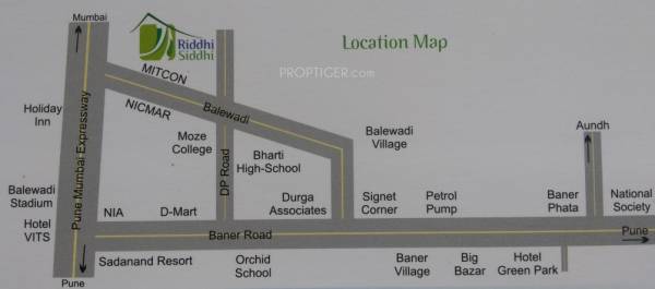 Images for Location Plan of Durga Riddhi Siddhi Tower Riddhi