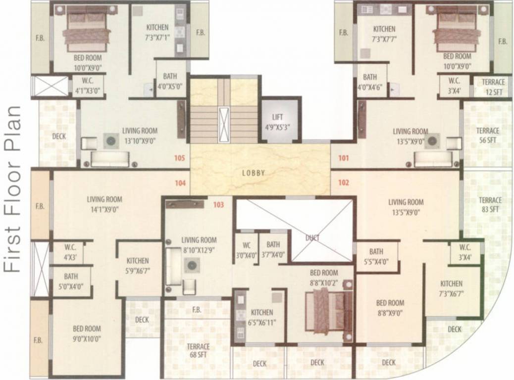 Images for Cluster Plan of Thakur Ubora