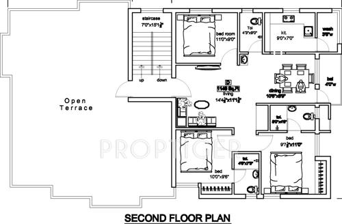 Images for Cluster Plan of Jasmine Sanvi Flats