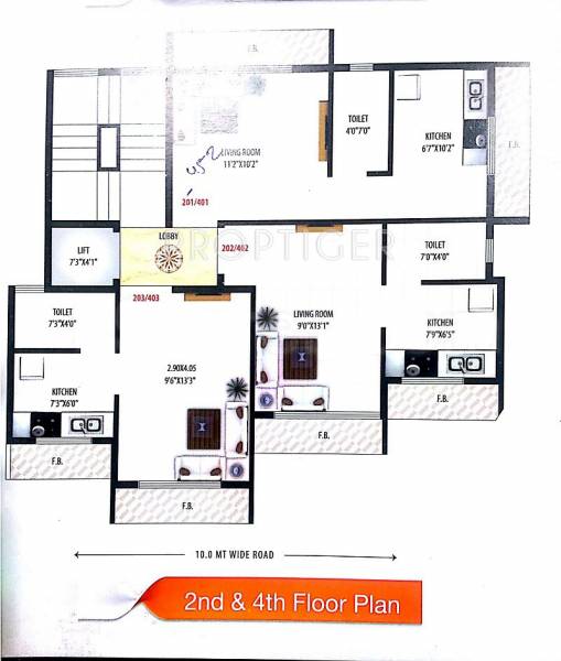 Images for Cluster Plan of Thakur Westend