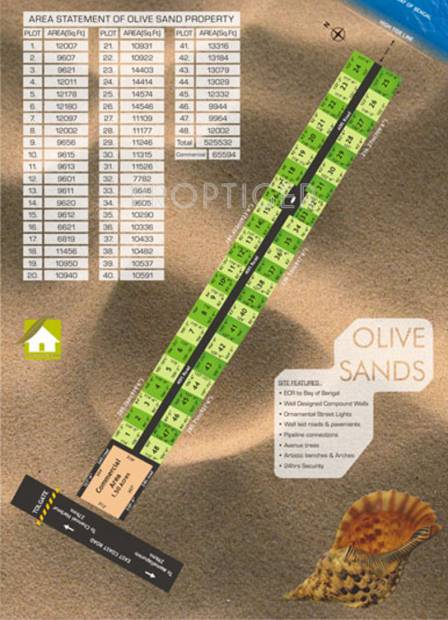  sands Images for Layout Plan of Olive Sands