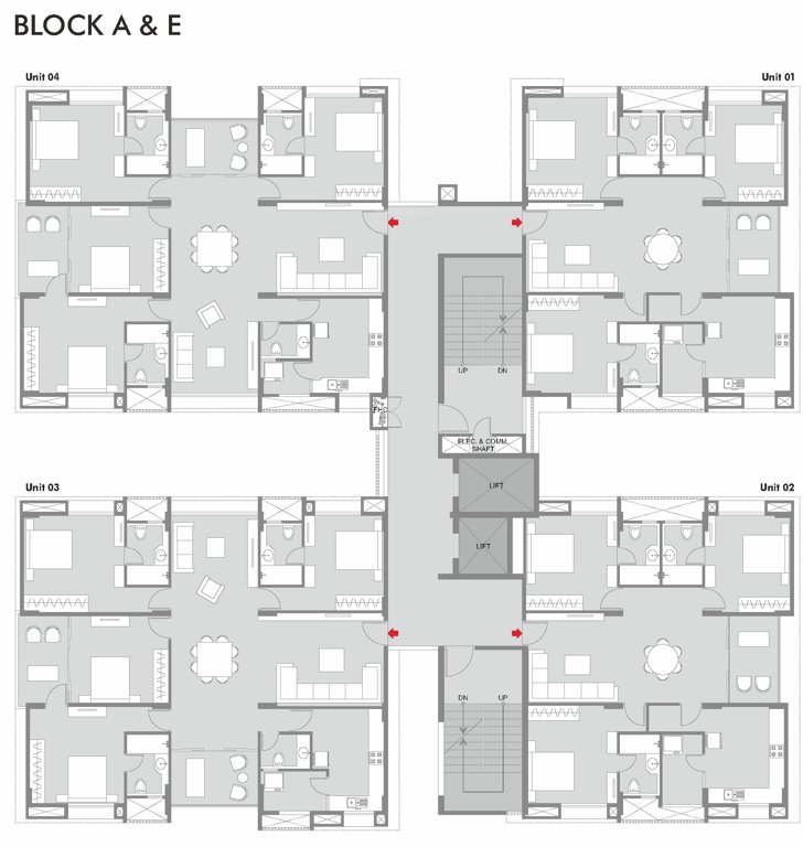  hillcrest Images for Cluster Plan of Pacifica Hillcrest