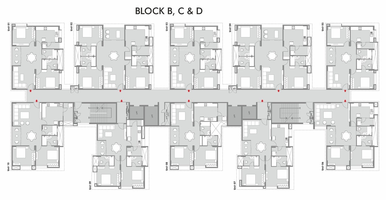  hillcrest Images for Cluster Plan of Pacifica Hillcrest